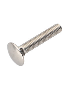 Pyöreä neliöpää laipalla Ruostumaton teräs A2 M12x40...