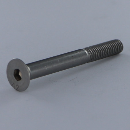 1 x Metalliruuvit Ruostumaton teräs A2 FHC kuusioruuvi uppokannalla ontto Avain 10 HC10 M16X140 Osittain kierteytetty