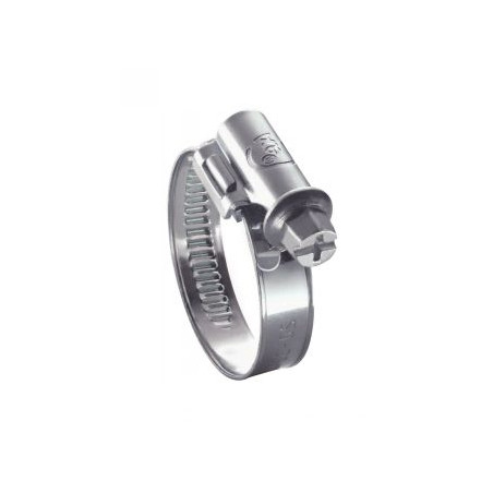 1 x Letkupuristin siirretty pää "rei’ittämätön nauha 12 Halkaisija 23 to 35 Sinkitty teräs W1