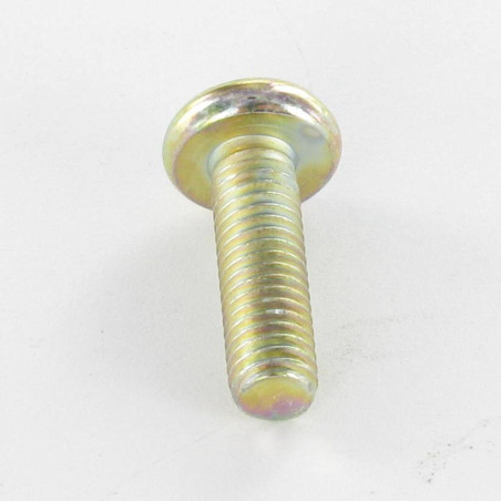 1 x Metalliruuvit leveä kupukantainen Pozi PZ10 M5X22 Dikromattu