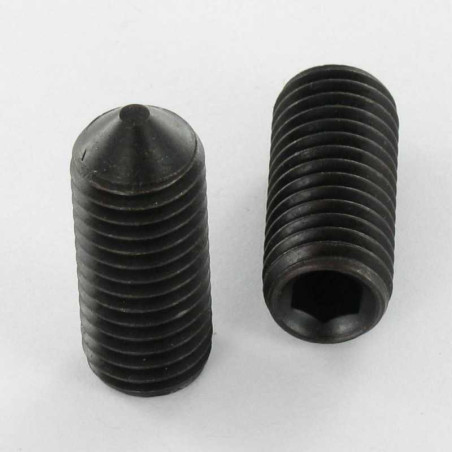 1 x Metalliruuvit Päätön kuusiokoloruuvi (sthc / sans tête six pans creux) 5 HC2 M5X10 Terämäinen pää Geomet 500A