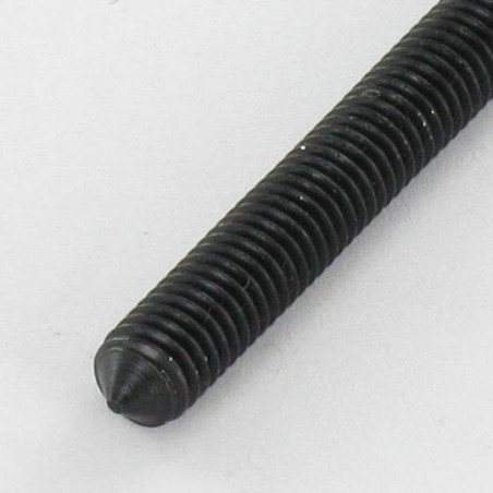 1 x Metalliruuvit Päätön kuusiokoloruuvi (sthc / sans tête six pans creux) Avain 3 HC3 M6X20 Terämäinen pää Musta
