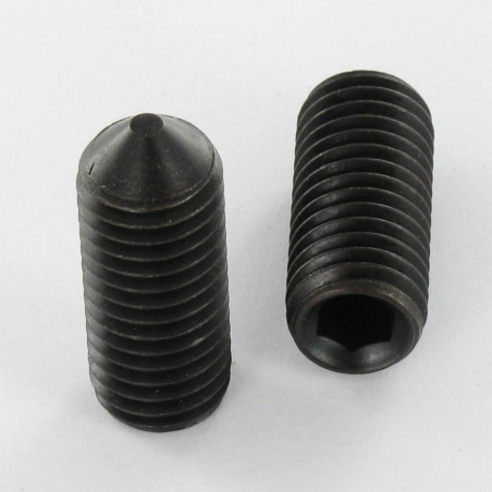 1 x Metalliruuvit Päätön kuusiokoloruuvi (sthc / sans tête six pans creux) Avain 6 HC6 M14X30 Terämäinen pää