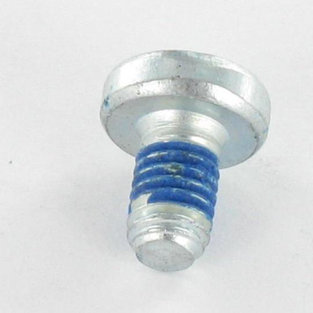 1 x Metalliruuvit leveä kupukantainen Pozi PZ11 M6X10 Sinkitty teräs Lukitus kierre