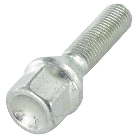 1 x Ruuvi PYÖRÄ M12X60 Kierrepituus: 125 mm S/PL17 Luokka 10.9 Sinkitty teräs