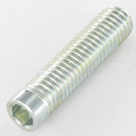 1 x Metalliruuvit Sinkitty teräs Päätön M8X35 Kierteytetty kohteessa 30 Litteä pää Avain 5 HC5