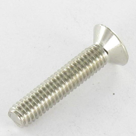 1 x Metalliruuvit uppokantainen Pozi PZ9 M3X6 Nikkelöity teräs mikroruuvi