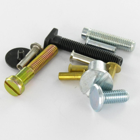 1 x Mutteri Sitoja Kupupää TORX T45 10X30 M8 Ruostumaton teräs A2
