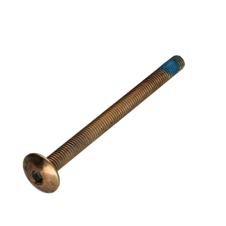 1 x Ruuvi "Kupolipultti M6X80 Avain 4 HC4 Messinkiteräs Lukitus kierre