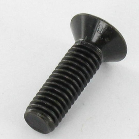 1 x Metalliruuvit uppokantainen Pozi PZ11 M6X30 Musta sinkitty teräs
