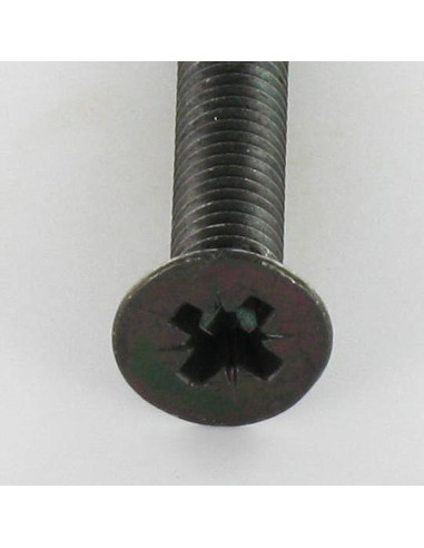 1 x Metalliruuvit uppokantainen Pozi PZ11 M6X30...