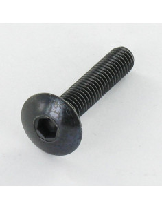 Ruuvi "Kupolipultti M8X25 Avain 5 HC5 Musta sinkitty teräs