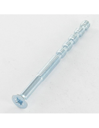 1 x Metalliruuvit uppokantainen Pozi PZ10 M4X55...