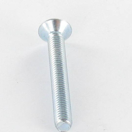 1 x Metalliruuvit "FHC kuusioruuvi uppokannalla M3X10 Kokonaan kierteytetty Luokka 10.9 Avain 2 HC2 Sinkitty teräs