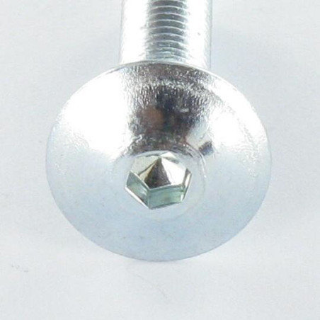 1 x Ruuvi "Kupolipultti Avain 4 HC4 M7X50 Kierrepituus: 100 mm Sinkitty teräs