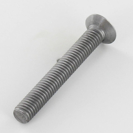 1 x Metalliruuvit uppokantainen Pozi PZ11 M6X45 Raakateräs