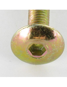 Ruuvi "Kupolipultti M6X75 Avain 4 HC4 Dikromattu 2