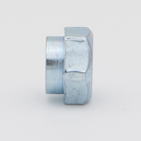 1 x Niittimutteri Kuusikulmainen Sinkitty teräs M8 Levyn paksuus 1,2 mm
