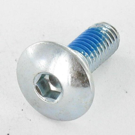 1 x Ruuvi "Kupolipultti M6X16 Avain 4 HC4 Sinkitty teräs Lukitus kierre