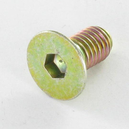 1 x Metalliruuvit "FHC kuusioruuvi uppokannalla M8X12 Kokonaan kierteytetty Luokka 10.9 Avain 5 HC5 Dikromattu