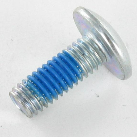 1 x Ruuvi "Kupolipultti M6X16 Avain 4 HC4 Sinkitty teräs Lukitus kierre