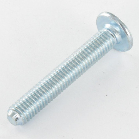1 x Ruuvi "Kupolipultti M8X55 Avain 5 HC5 Sinkitty teräs Ohjauspää