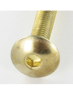 Ruuvi "Kupolipultti M6X55 Avain 4 HC4 Messinkiteräs 2