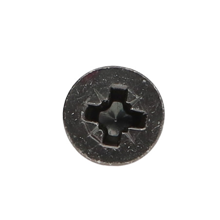 1 x Metalliruuvit uppokantainen Pozi PZ11 M6X18 Musta sinkitty teräs Lukitus kierre 360°