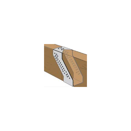 1 x Puupalkkiliitin Sendzimir 63X175