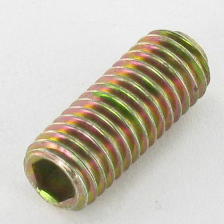 1 x Metalliruuvit Päätön kuusiokoloruuvi (sthc / sans tête six pans creux) Avain 3 HC3 M6X20 Kartiomainen pää