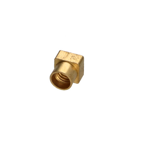 1 x Neliömutteri Messinki M3.5 Kierre 60 5x5x5