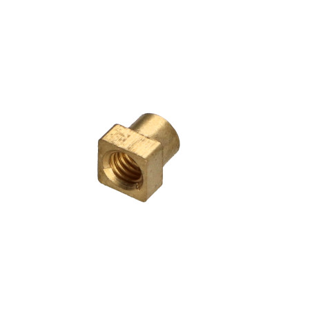1 x Neliömutteri Messinki M3.5 Kierre 60 5x5x5