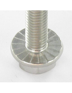 Metalliruuvit Kuusiopää TH Uritettu laippakanta M12X25... 2