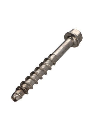1 x Betoniruuvi Kuusiopää TH S13 Ruostumaton...