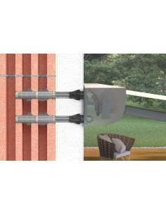 Etäasennus THERMAX Fischer 16/170 M12 Ruostumaton teräs A4 2