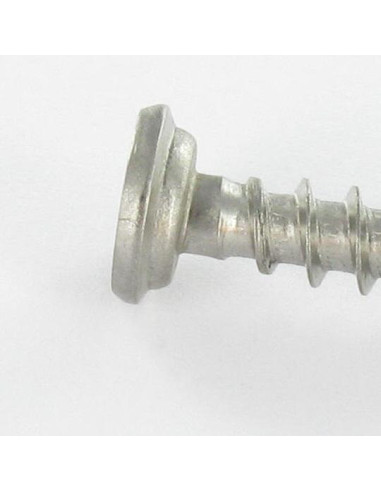1 x PVC-ruuvi Ruostumaton teräs A2 Lieriöpää...
