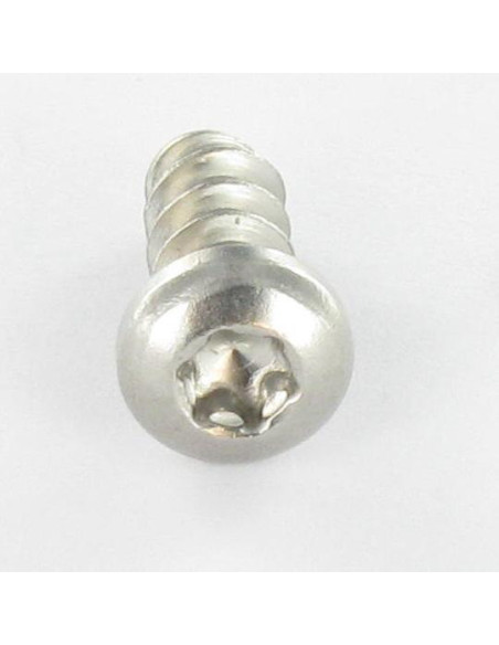 1 x PVC-ruuvi leveä kupukantainen 5X12 TORX T20 Ruostumaton teräs A2 Pään halkaisija: 9.5