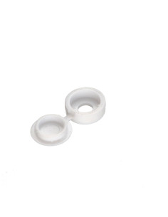 Suojus Niitti Hvit polyetylen
