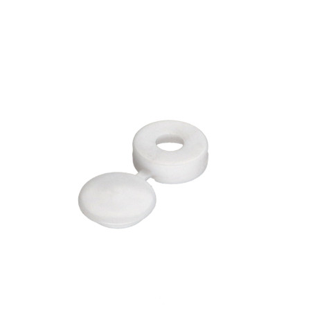 1 x Suojus Niitti Hvit polyetylen