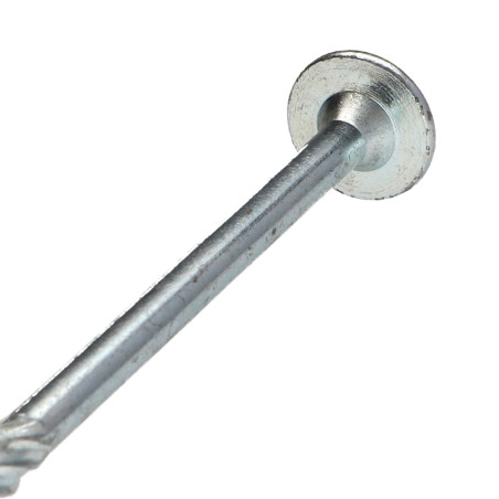 1 x "Puu- ja lastulevyruuvi Levypää TORX T40 "Halkeamista estävä kärki 10X140 Osittain kierteytetty Sinkitty teräs