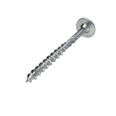 1 x "Puu- ja lastulevyruuvi Levypää TORX T40 "Halkeamista estävä kärki 8x80 Osittain kierteytetty Sinkitty teräs