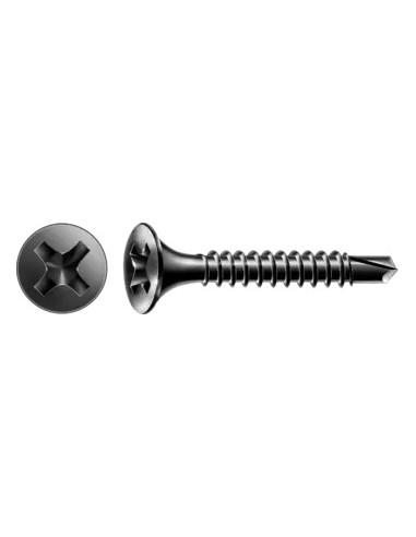 1 x PVC-ruuvi Spax 3,5x45 Teräsfosfaatti GIX-D