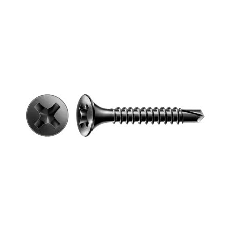 1 x PVC-ruuvi Spax 3,5x45 Teräsfosfaatti GIX-D