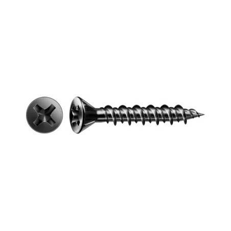 1 x PVC-ruuvi Spax 3,9 x 25 Teräsfosfaatti GIX-C
