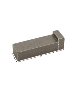 Kantapääkiila Raakateräs 10X8 Pituus 60 2