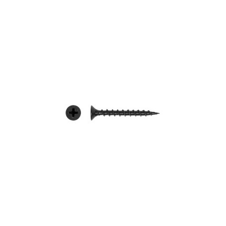 1 x PVC-ruuvi Suuri Kierteytys 3,9 x 45 Teräsfosfaatti