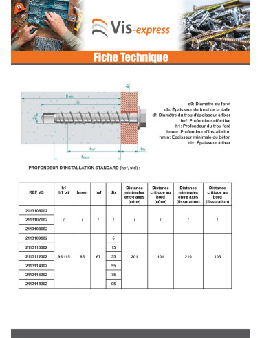 1 x Betoniruuvi Kuusiopää TH Laippakanta TORX...
