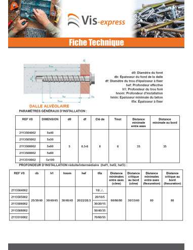 1 x Betoniruuvi Kuusiopää TH Laippakanta TORX...