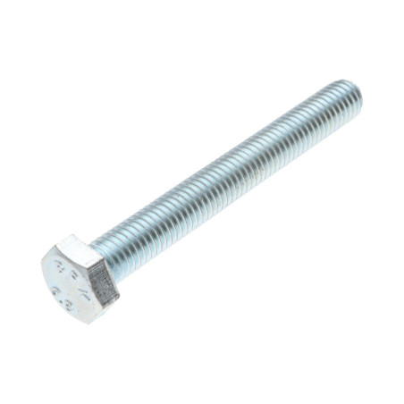 1 x Metalliruuvit Kuusiopää TH M8X75 Luokka 6.8 Sinkitty teräs