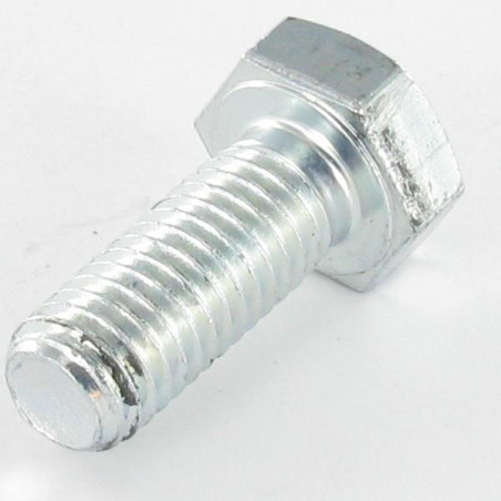1 x Metalliruuvit Kuusiopää TH M10X120 Luokka 6.8 Sinkitty teräs